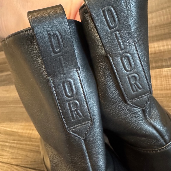 Christian Dior block heel zip boot - Picture 3 of 6